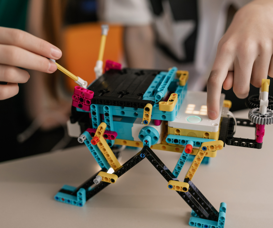 building legos